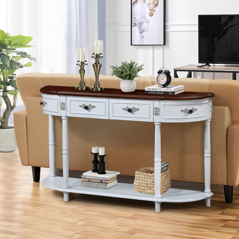 Console / canapé Driscilla, Blanc