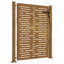 Porte de jardin vidaXL 105 x 155 cm, acier carré Corten-113942975