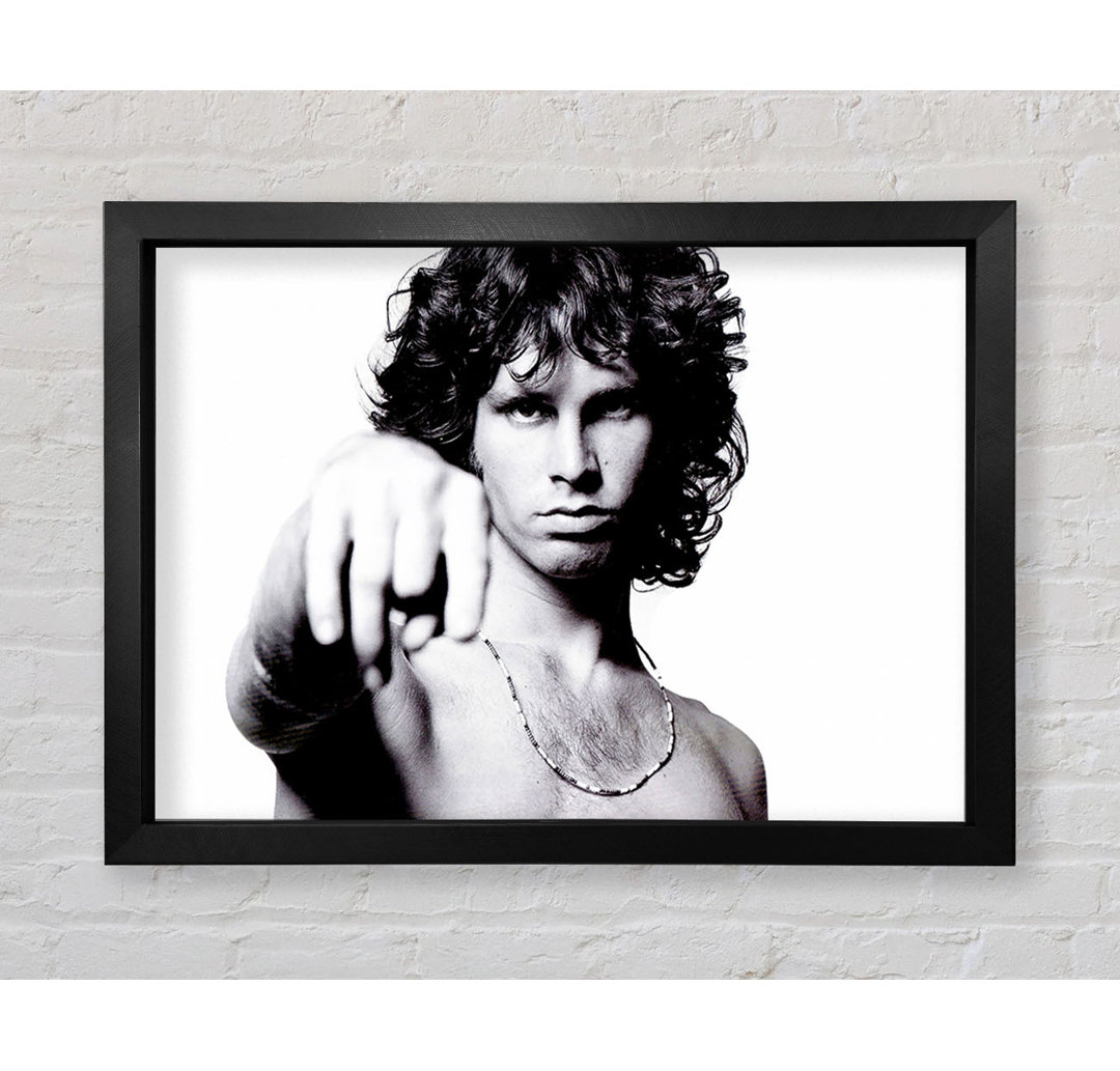 Jim Morrison Light My Fire - Einzelne Bilderrahmen Kunstdrucke