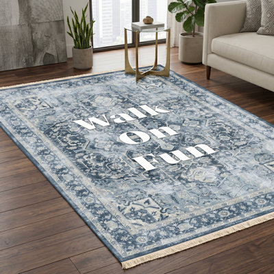 Tapis Caspian Vintage Medallion 7 pi x 10 pi