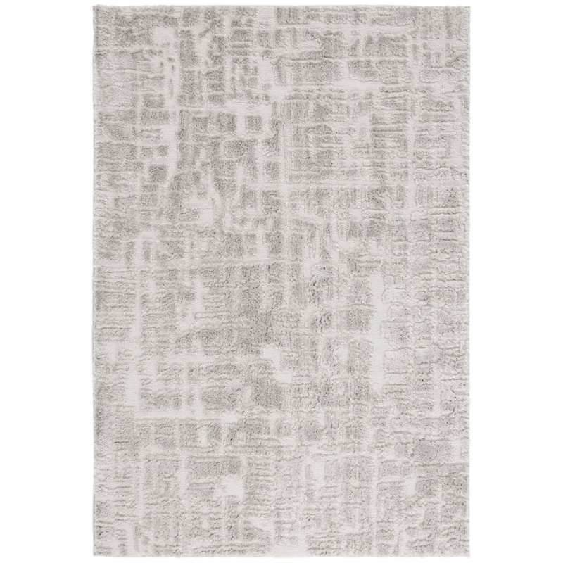 Comisha Shag 900 Performance Abstract Rug, Rectangle 5'3" x 7'6"
