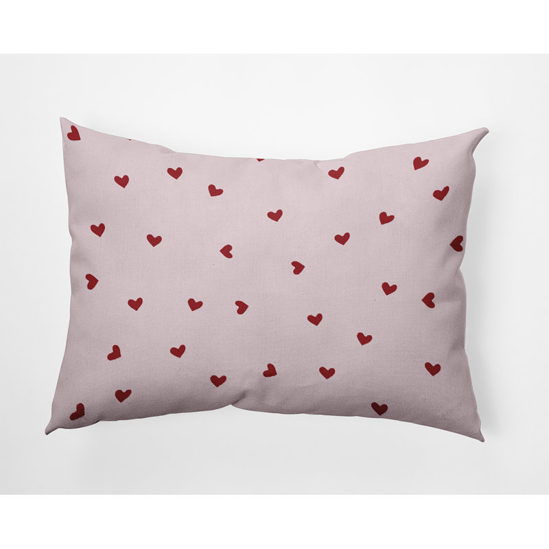 Reversible Throw Pillow, 14"H x 20"W, Rectangular