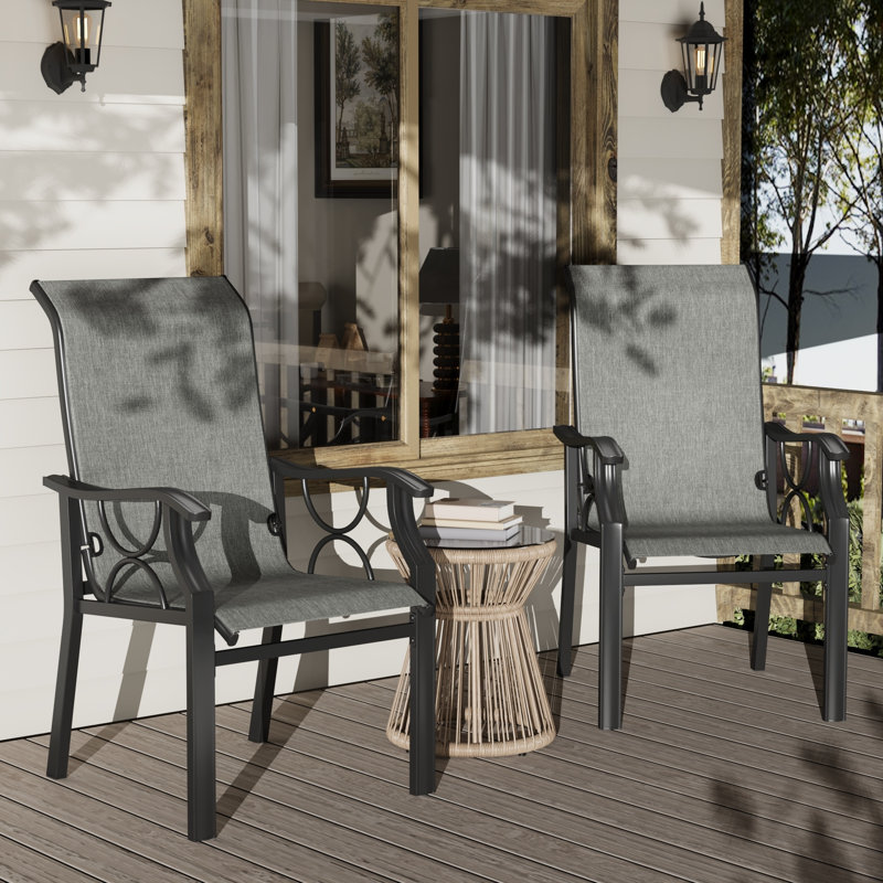 Chaise de patio durable