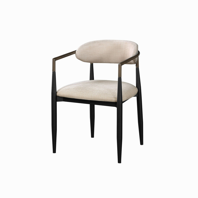 Fauteuil avec dossier ouvert (ensemble de 2)