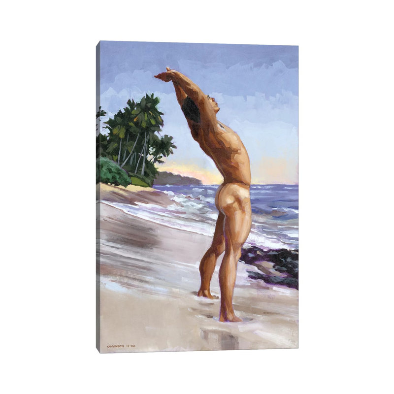 Shawn's Sunrise Stretch by Douglas Simonson - Wrapped Canvas Gallery-Wrapped Canvas Giclée, 20.32 cm H x 30.48 cm W