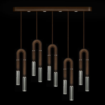 Luminaire suspendu linéaire 51,5 po Antonia