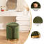 Repose-pieds avec tabouret pivotant en métal Juriana-92902243