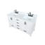 Ensemble de meuble-lavabo double 60 po Aleeshia