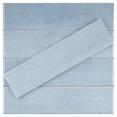 Supreme Tile Cyra 2.95 in. X 11.81 in. Polished Ceramic Subway Wall Tile