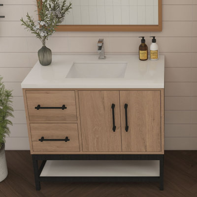Meuble-lavabo simple avec plateau Victoria 23,7