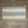 Fort Calhoun Hand Woven Cotton Chevron Rug