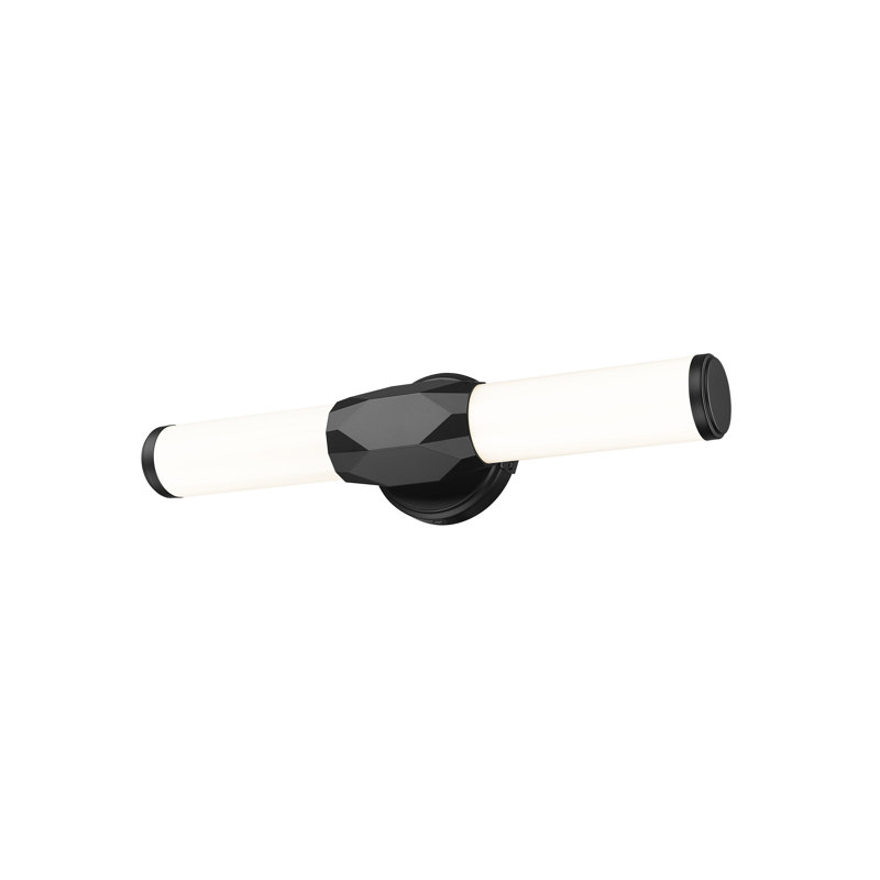 Ismerai Dimmable LED Bath Bar, Matte Black