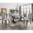 Julian 6 - Person Trestle Dining Set-1429090230