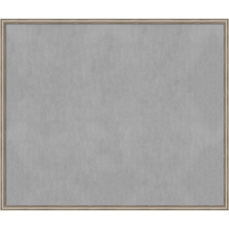 Tableau magnétique Eiten Salon Scoop Pewter, H 42 po x l 50 po