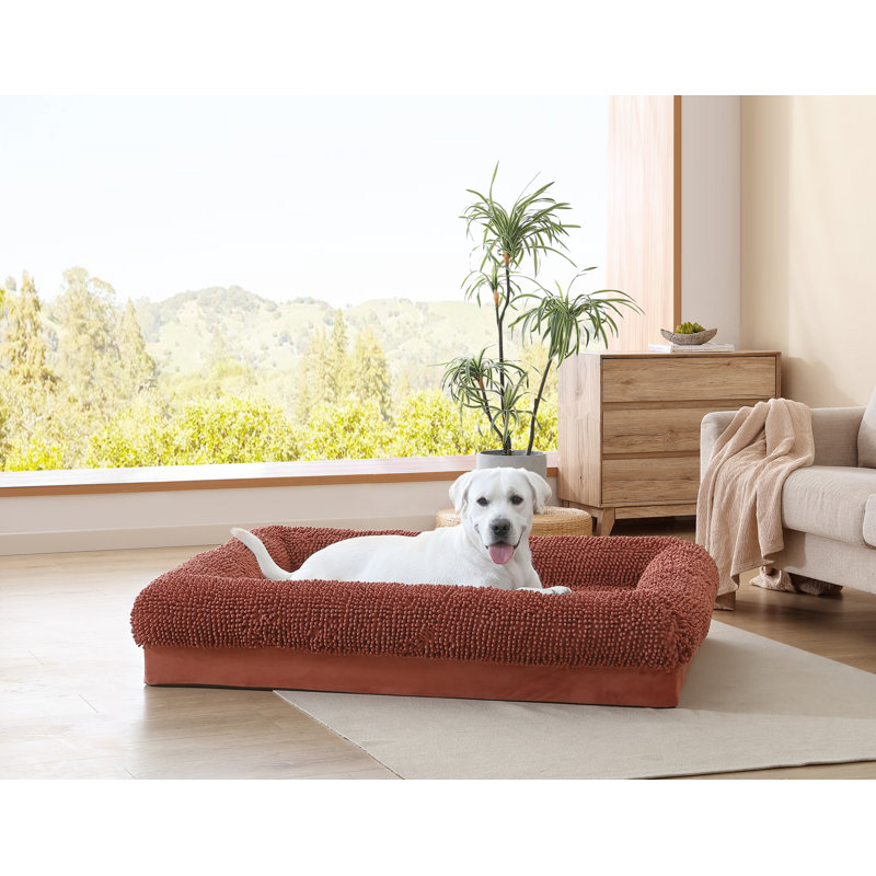 Lit pour chien en mousse viscoélastique ultime Arlee Home & Pet, Gris, H 5 po x l 30 po x P 23 po
