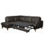 Damar Leather Corner Sofa with Sleeping Function and Storage-1334077876-1334077881