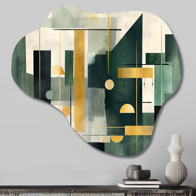Dannie - Abstract Shapes Cloud Shape Asymmetric Metal Wall Sculpture