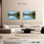 Arbres Kerrick au bord du lac Mcdonald-107694987