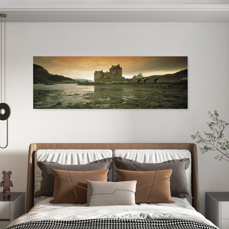 Château d'Eilean Donan, Écosse, H 20 po x l 60 po