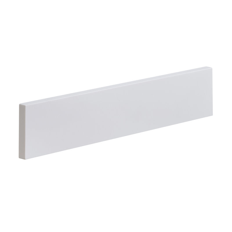 Meuble-lavabo en pierre d'ingénierie blanc neige Altair