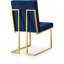 Chaise d'appoint en velours capitonné Chakevia-22830605-28747691