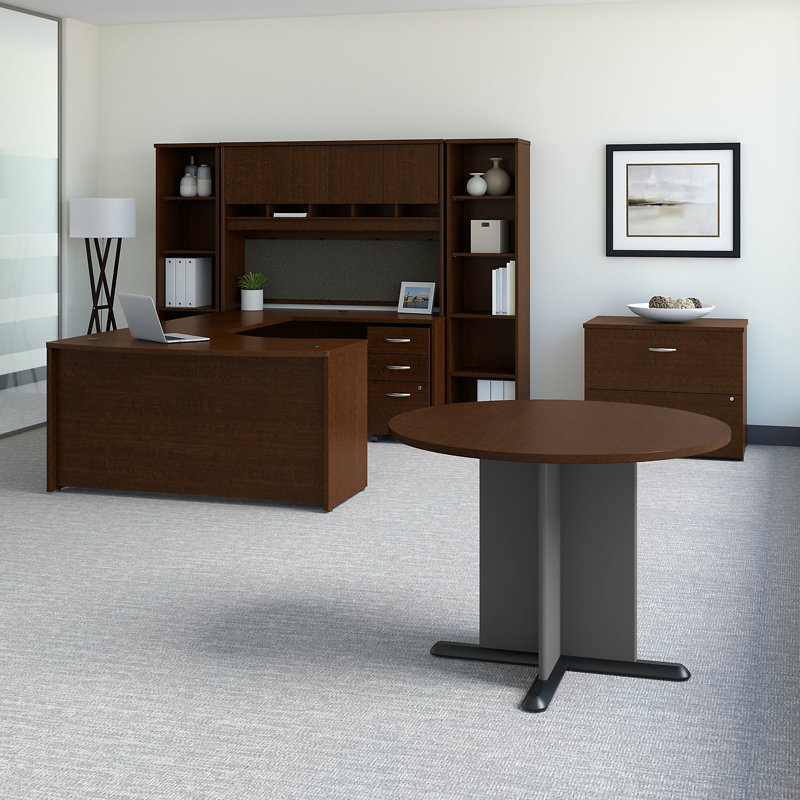Series C 35.67'' Wide 2 -Drawer File Cabinet, Mocha Cherry 