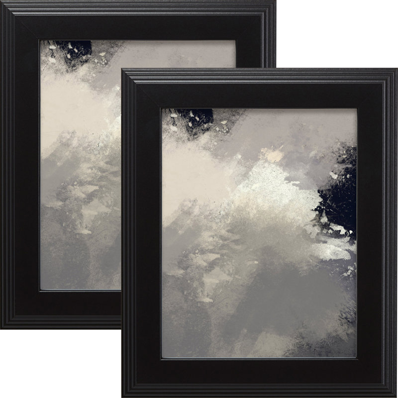 Cadre photo simple Masiela, Noir galerie, Harwich, 8 po x 10 po