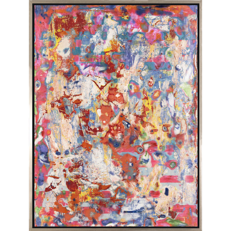 Cocktail Painting, 48" H x 36" W