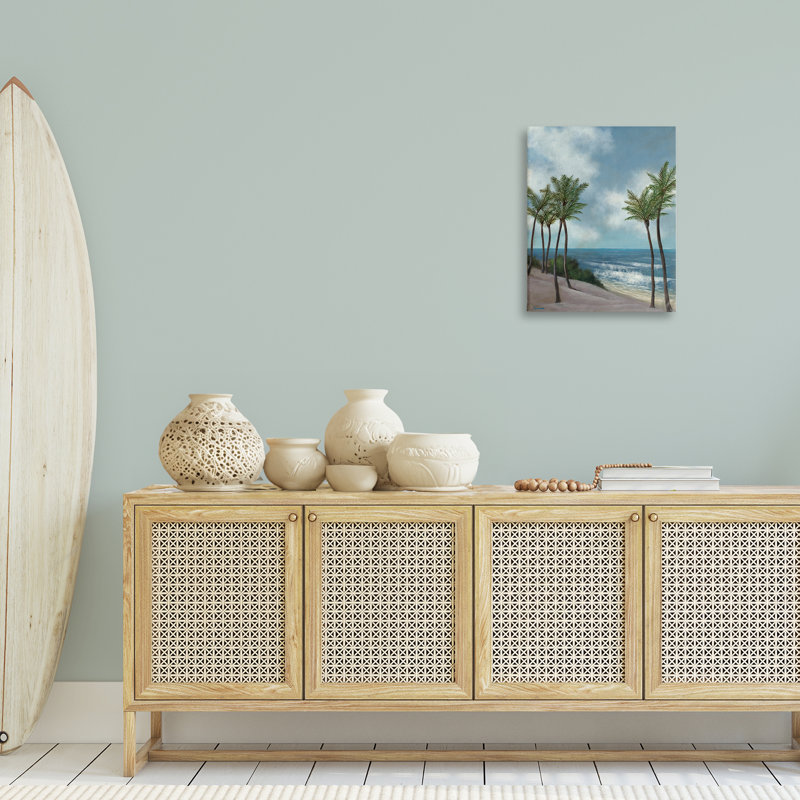 "Tropical Crashing Waves", art mural par David Swanagin, H 20 po x l 16 po
