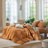 MooMee Duvet Cover Set 100% Washed Cotton Linen Like Textured Lightweight-109236632-111219971