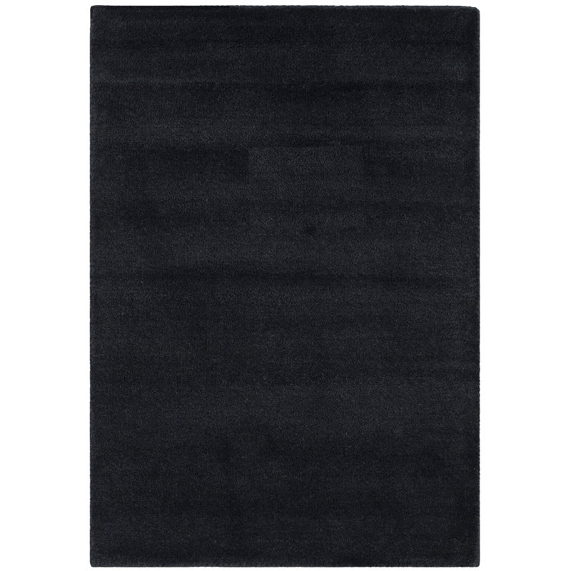Frann Hand Tufted Wool Solid Color Rug, Rectangle 9' x 12'