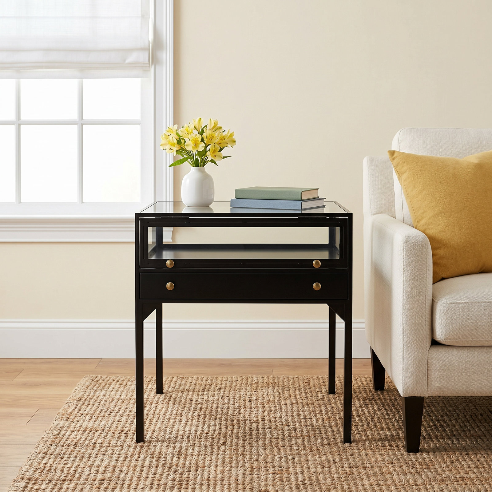 Bayline End Table With Storage