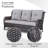 Bonia Wicker 5 - Person Patio Conversation Set with Cushions-1973496683-1973496681