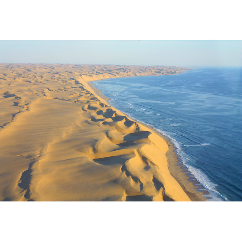 Desert Sanddunes Coastline by RobertGo - Wrapped Canvas Rectangle Print, 30cm H x 46cm W x 3.8cm D