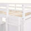 Lit mezzanine avec bureau et garde-robe-110922965