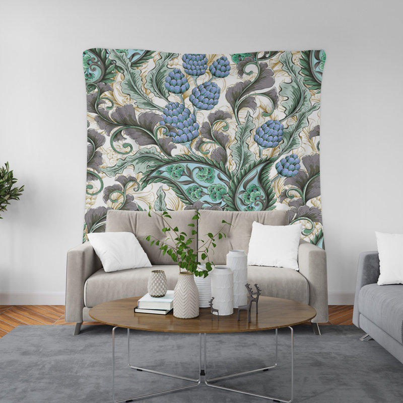 Tapisserie murale, H 88 po x l 104 po