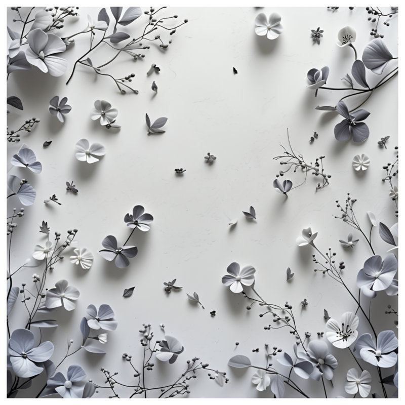 Rideaux de fenêtre en papier, voilages et voilages à motif floral - 1 panneau, 50 po x 80 po - 1 panneau, Transparent