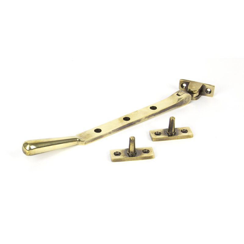 Newbury Stay Door Accessory, Aged Brass