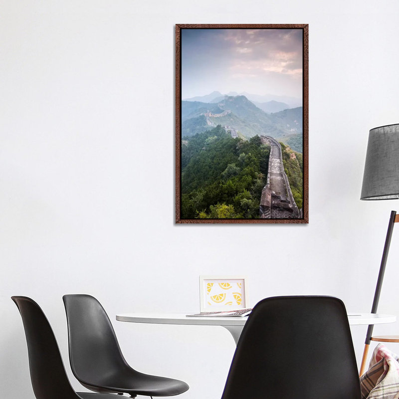 The Great Wall Of China by Matteo Colombo - Gallery-Wrapped Canvas Giclée on Canvas, Classic Wood Framed