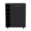 Chariot-bar Wick avec rangement intégré pour le vin, armoire spacieuse et roulettes lisses-1280239531