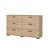  Chesnel 54.61" W 6 Drawer Double Dresser-128788682