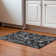 Premium Machine Washable Prisco Black Rug
