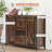 Farmhouse Buffet Cabinet with Adjustable Shelves