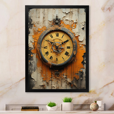 " Clock Industrial Chic II "