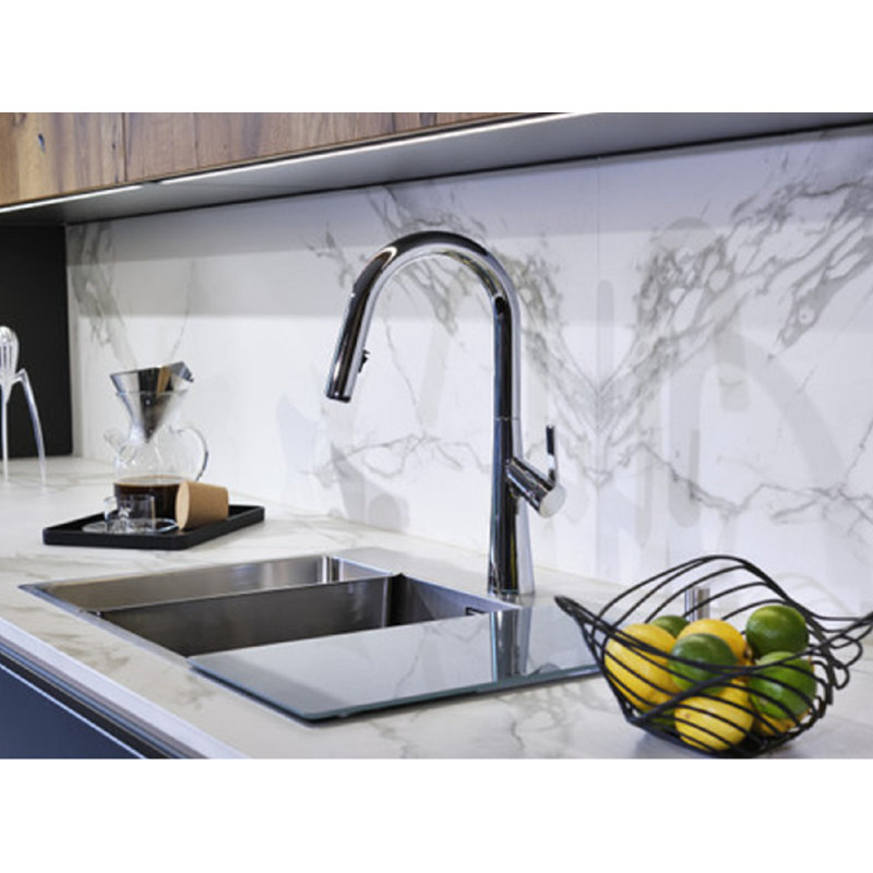 Ludik Single Lever Kitchen Mixer, Chrome