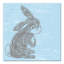 « baby lapin », art sur toile