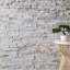 Carrelage mural en pierre naturelle à panneau divisé 6 po x 24 po Stonecrest-92477914