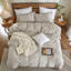 Ensemble de housse de couette à rayures 100% coton délavé Life-114395753-114395757