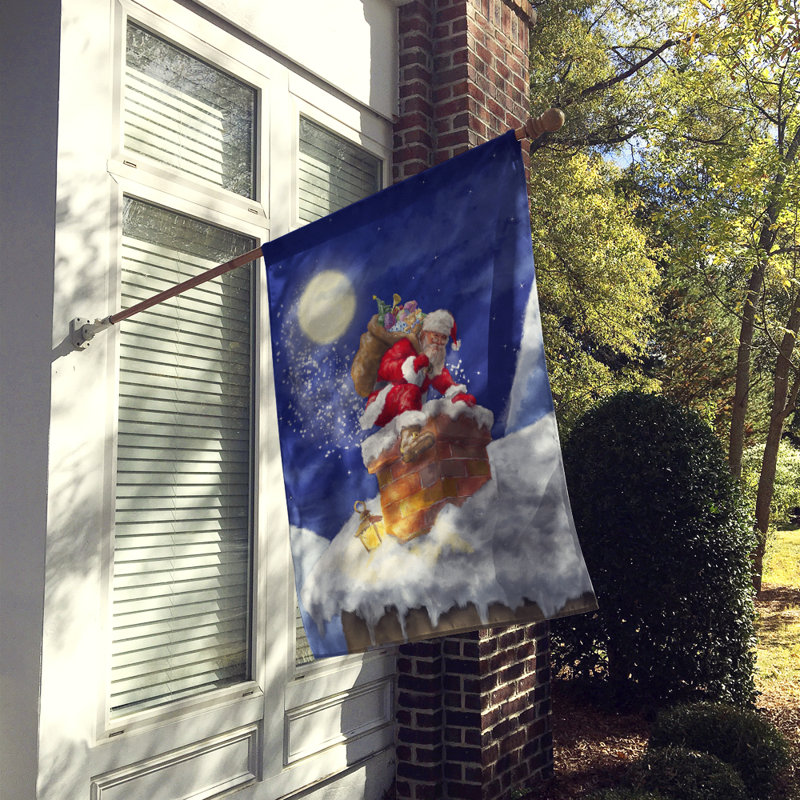 Drapeau de Noël Arnfrith, H 28 po x l 40 po