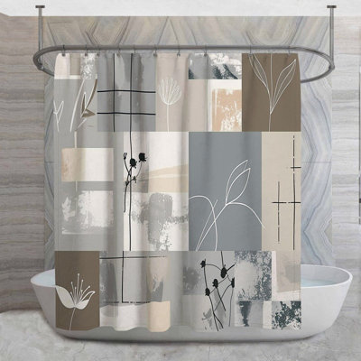 Javione Floral Shower Curtain